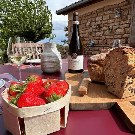 Le Tinailler Grand Standing Au Coeur Des Vignes Villa Prissé Eksteriør bilde