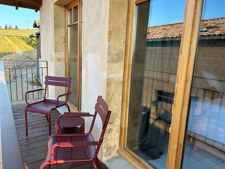 Le Tinailler Grand Standing Au Coeur Des Vignes Villa Prissé Eksteriør bilde